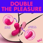 G-Spot Rabbit Vibrator with Clitoral Suction – Pink - Image 4