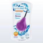 Cloud 9 Fresh and Deluxe Anal Soft Tip Enema Douche 7.6oz With Ez Squeeze Bulb and 2 C-Rings - Image 2