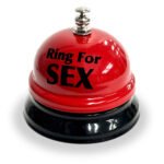 Ring for Sex Desk Bell - Red