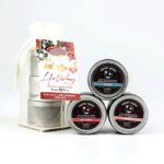 3-in-1 Hemp Seed Holiday Candle Trio - 2 Oz.