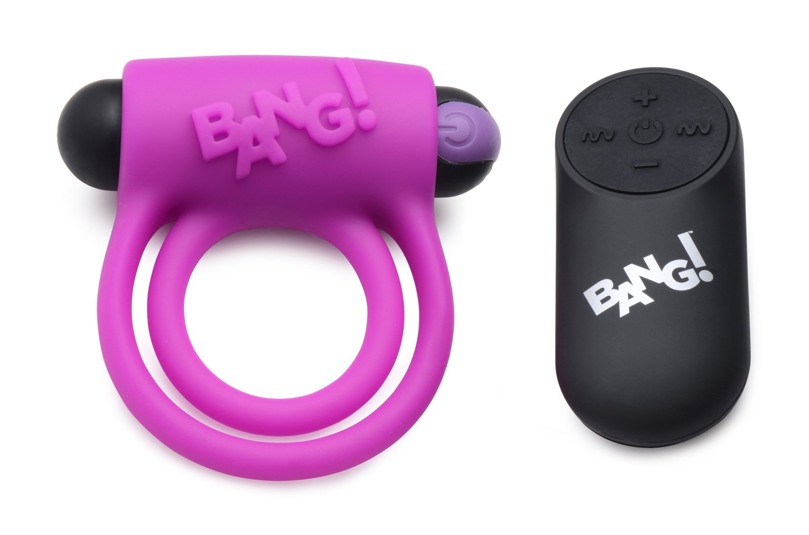 Bang - Silicone Cock Ring and Bullet With Remote Control - Purple image 0 Bang - Silicone Cock Ring and Bullet With Remote Control - Purple - Image 1