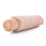 X5 Plus - Hard on Vibrating 9 Inch Dildo - Natural - Image 3