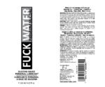 Fuck Water Premium Silicone Lubricant - 4 Fl. Oz. - Image 2