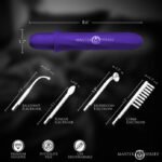 Elektrawand Rechargeable Violet Wand With Attachments Purple - Image 3