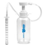 Pump Action Enema Bottle With Nozzle