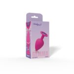 Gemma Purple Gem Pink Silicone Plug - Large - Image 3