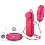 B Yours Double Pop Eggs Vibrating Eggs – Pink - Image 6