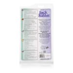 Waterproof Jack Rabbit 5 Rows Vibrator – Purple - Image 2