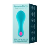 Solia Bullet Flat Tipped Vibrator - Turquoise - Image 5