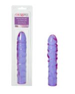 Junior Dong Reflective Gel Dildo – Purple, 7.5 in, Waterproof - Image 4