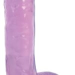 Lollicock 7 Inch Slim Stick With Balls - Grape Ice