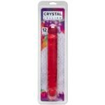 Doc Johnson Crystal Jellies Jr. Double Dong 12 Inch – Pink - Image 2