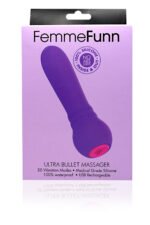 Ultra Bullet Rechargeable Vibrating Stimulator – Purple
