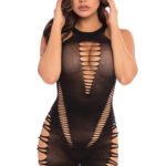 Back 2 Basixxx Hi-Neck Dress - One Size - Black