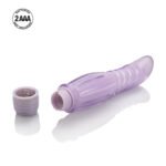 First Time Softee Pleaser Vibrator with Removable Sleeve – Purple - Image 6
