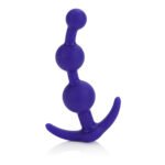 Booty Call Booty Beads – Purple Silicone Anal Beads - Image 2