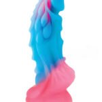 Alien Nation Dragon Silicone Glow in the Dark Creature Dildo - Multicolor