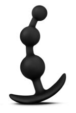 Luxe Be Me 3 Anal Plug – Black, Phthalate-Free Silicone