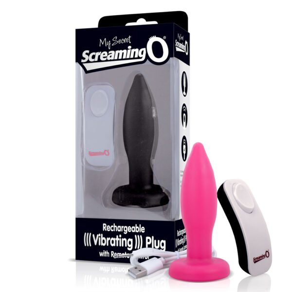 My Secret Remote Vibrating Plug - 6 Count Box -  Assorted