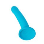 Nexus Collection - Hux - 7 Inch Silicone Dildo -  Turquoise