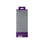 Humper Rechargeable Dual C-Ring With Anal Plug - Purple - Image 2