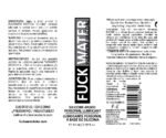 Fuck Water Premium Silicone Lubricant - 2 Fl. Oz. - Image 2
