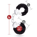 Temptasia Cuffs Stainless Steel Restraint Cuffs – Black - Image 5