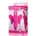 The 9's Flirt Finger Butterfly Finger Vibrator - Pink