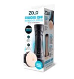 Zolo Stroke Off Backdoor Action Anal Stroker – Beige