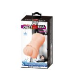 Crazy Bull No Lube Masturbator Sleeve - Realistic Pussy Skin-Like Texture - Image 4