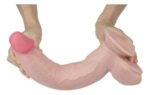 Real Skin 12 Dual Layer Dildo - Beige - Image 2
