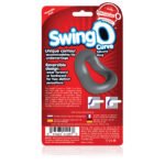 Swingo Curve Reversible Cock Ring – Grey - Image 3