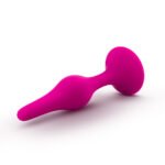 Luxe Beginner Plug Medium Anal Plug – Pink - Image 3