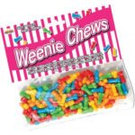 Weenie Chews Multi Flavor Assorted Penis Shaped Candy - 125 Piece Bag