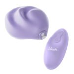 URSELF PulsePad Lavender Platinum-Cured Silicone Vibrator with Wireless Remote - Image 2