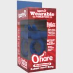 Rechargeable Ohare Vibrating Ring – Blue - Image 5