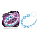 B Yours Basic Beads Anal Plug – Blue - Image 4