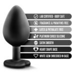 Temptasia Bling Plug Medium Anal Plug – Black - Image 2