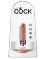 King Cock 5 Inch Cock - Tan