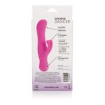 Posh Silicone Double Dancer Dual Vibrator – Pink - Image 3
