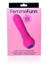 Ultra Bullet Rechargeable Vibrating Stimulator – Pink - Image 3