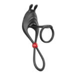 Nasstoys Cockpower Remote Control Vibrating Cock Ring and Ball Cinch – Black - Image 5