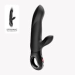 Bi Stronic Arc Rechargeable Dual-Stimulation Vibrator – Black - Image 5