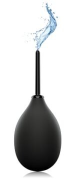 Ergoflo Impulse Compact Anal Douche – Black - Image 2