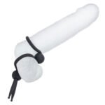 Alpha Liquid Silicone Dual Lasso - Black - Image 4