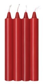 Make Me Melt Red Hot Wax-Play Candles 4 Pack