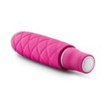 Luxe Cozi Mini Vibrator – Body-Safe Silicone – Fuchsia - Image 3