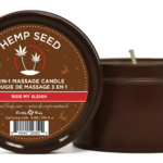 Hemp Seed 3-in-1 Massage Candle Ride My Sleigh 6oz/ 170 G