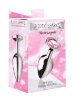 Pink Gem Anal Plug – Medium, Aluminum