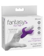 Her Finger Vibe Rechargeable Vibrating Finger Stimulator – Purple - Image 6